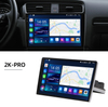 1Din 9/10 pulgadas Multimedia estéreo pantalla táctil Autoradio QELD2000 * 1200 reproductor de Audio de pantalla reproductor Android TS10 Quad Core Radio de coche