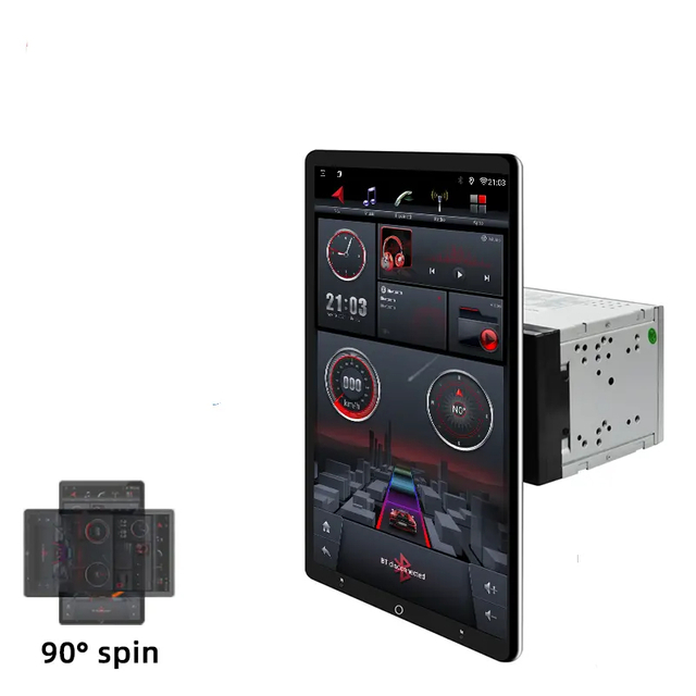 13,3 pulgadas Android 12 360 grados 2 din Radio de coche 8 + 256G reproductor Android Autoradio Carplay DSP 2K pantalla android de coche