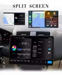 Reproductor multimedia para coche de 13 pulgadas, reproductor de radio Android de 2 + 32GB, audio para coche con resolución de 2000x1200 y función de pantalla dividida