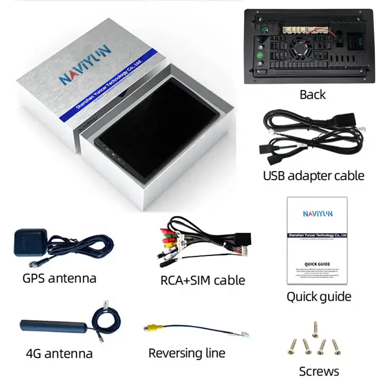 Cuerpo de Metal 1280*800 pantalla QLED 360 función panorámica reproductor de DVD del coche 8 + 256g 5G Wifi DSP Audio estéreo 2 Din Android Radio del coche